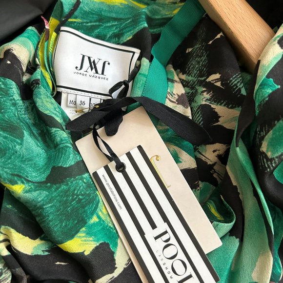 Gorgeous Designer Asymmetric One Shouldered Print dress - Picture 3 of 4